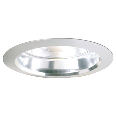 6'' White Reflector Recessed Trim