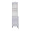 Garde-manger, 2 portes, 4 pieds, 8 tablettes