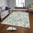 Stylish Woven Carpet (4 x 6 ft), 100% Polyester, 0.4 in Pile Height | Antibacterial, Non-Slip Underside | Machine Washable, 3D Digital Printing | Perfect for Living Room, Bedroom, and Home Decor-1419089791