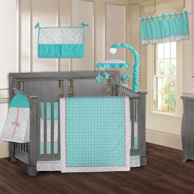 Obadiah 9 - Piece Crib Bedding Set