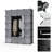 Mahleek 145cm W Clothes Storage System