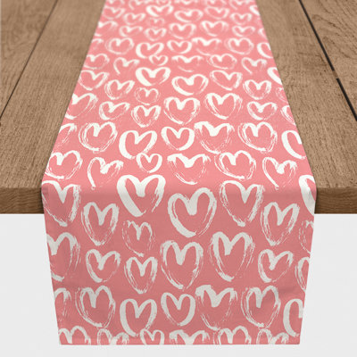 Grindlay Geometric Valentine's Day Table Runner