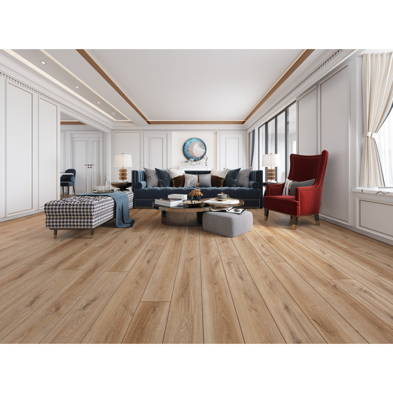 Lions Floor Lone Star Spirit SPC Collection - Skyfall Groove 7” x 72” Waterproof Luxury Vinyl Plank Flooring | Uniclic® Locking System, FloorScore Certified | 1 Box = 21.27 Sq. Ft. | Most Rooms Need 35+ Boxes
