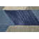 Hand Tufted Graphic Rug, Blue/Ivory