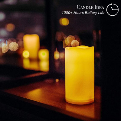 Scented Unscented Flameless Tealight Candle