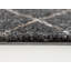 Tapis intérieur / gris à motif géométrique de 4 pi x 6 pi (3 pi 9 po x 5 pi 6 po) Branch Branch Arden, tapis contemporain, à poils longs et résistant aux taches-809757750