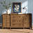 9 Drawer 63" W Solid Wood Dresser-1387176166