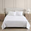 Ensemble de draps en coton Martha Stewart Lilly Pond Leaf-119136812-119136814