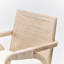 Delray 19'' H Genuine Leather Upholstered Mahogany Armchair-90795068
