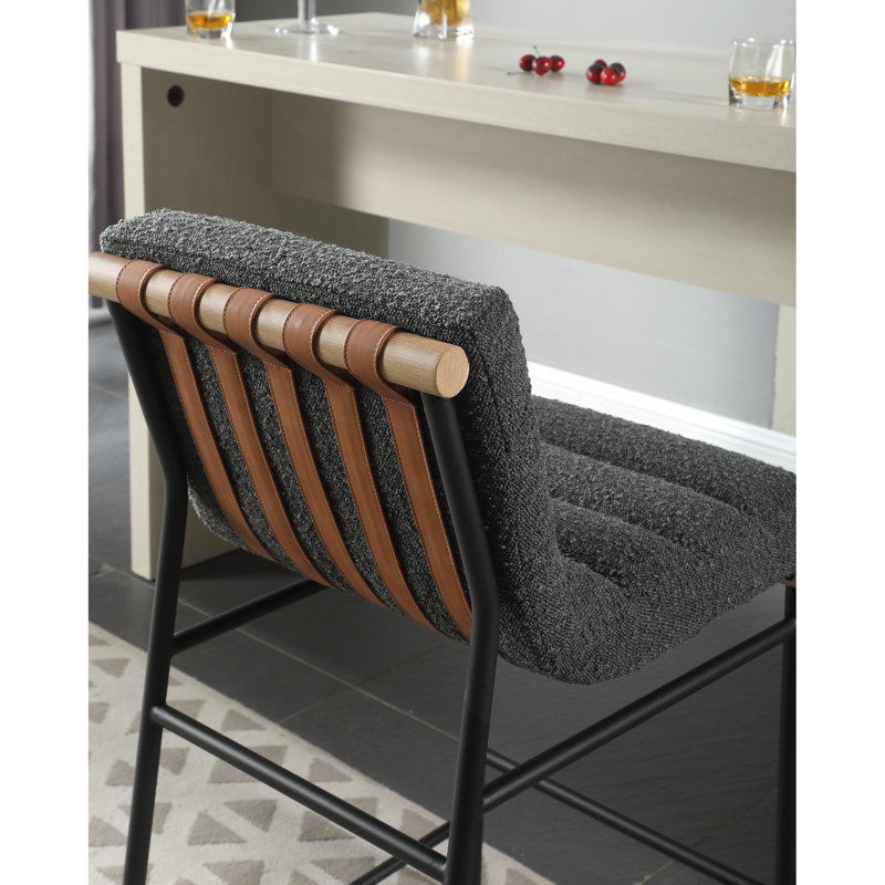 Chaise à hauteur de comptoir 17,69 po Boucle