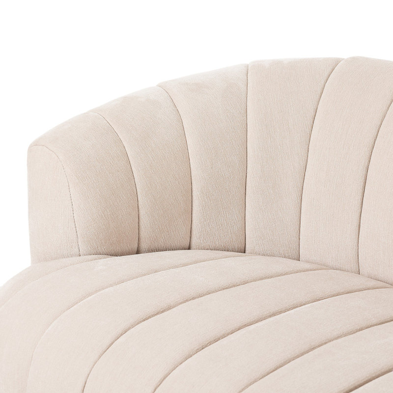 Elliana Sofa, Blamont Cream Polyester