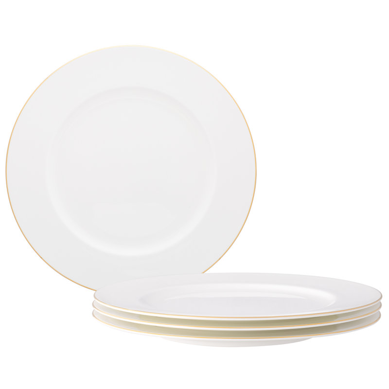 Noritake Accompanist Set Of 4 Dinner Plates, 11"