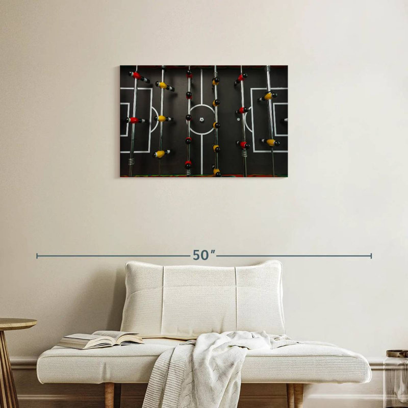 Senne Foosball Table Game, 20" H x 30" W
