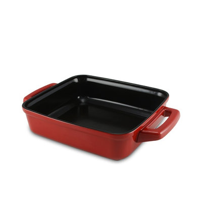 Ceraflame 2,11 pte Plat de cuisson rectangulaire en céramique