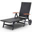 Chaise longue inclinable Moyer
