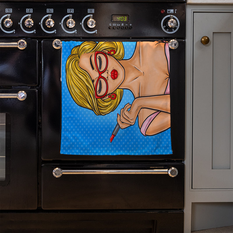 Draylon Waffle Tea Towel Kitchen Towel