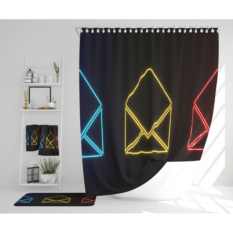 Nathanjames Polyester Shower Curtain Set
