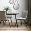 Alec Walnut Metal Base Dining Table-68447708