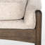 Norwalk Upholstered Stool with Solid Wood Frame