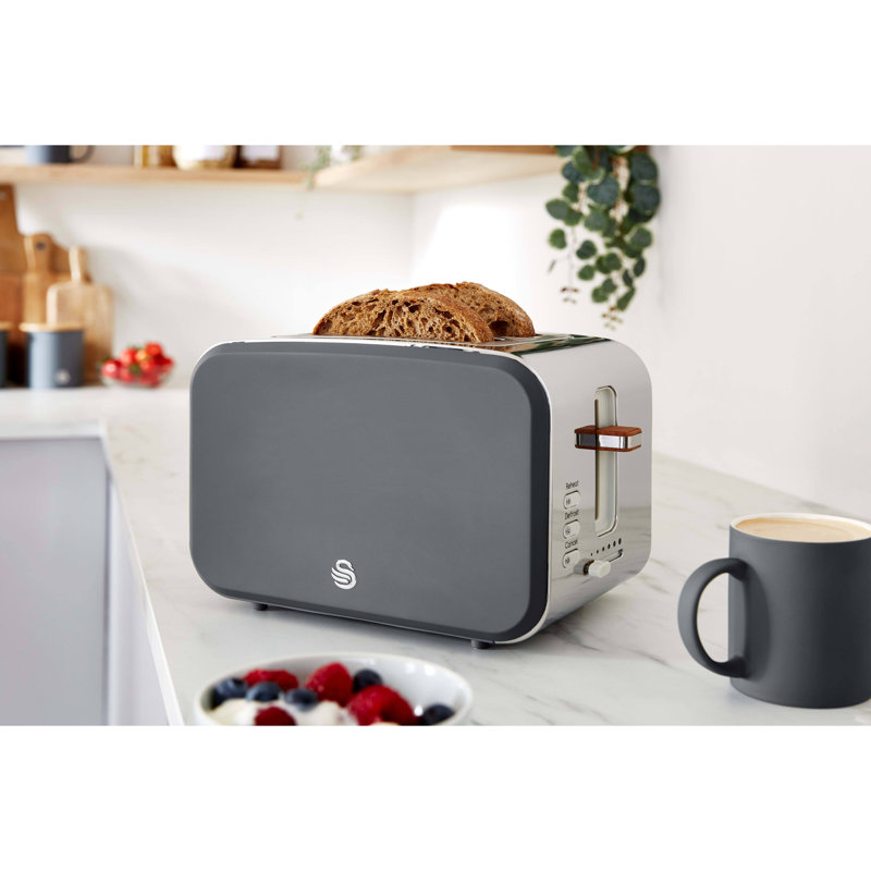 Swan 1.7L Electric Tea Kettle, Grey