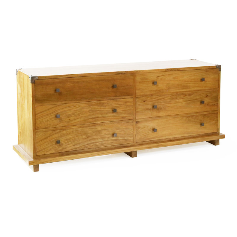 Kobe 6 - Drawer Solid Wood Dresser