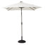 Renfoe Rectangular 8 - Person 190cm Long Dining Set with Cushions and Parasol-716155539