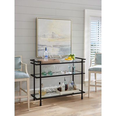 Newport Huntington Metal Server by Barclay Butera