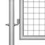 Abrienda Garden Gate Galvanised Steel