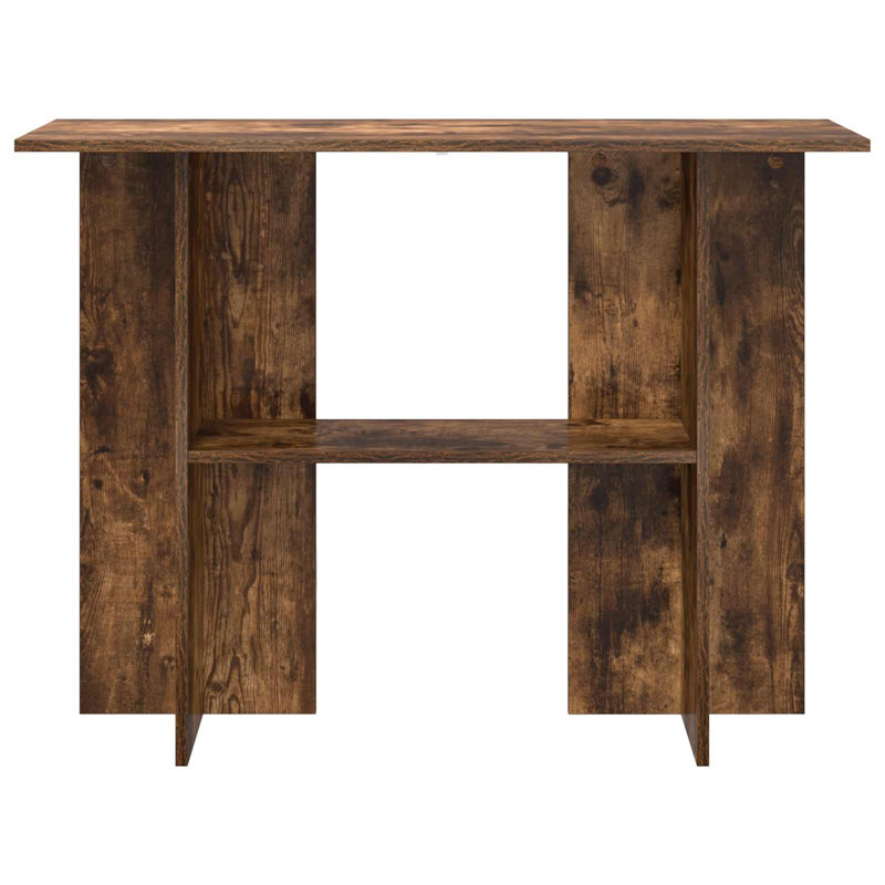 100cm Console Table, Smoked Oak