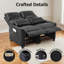 Causeuse inclinable manuelle pour salon-1098390929
