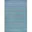 Tapis rayé bleu intérieur / extérieur Hydetown-386677086