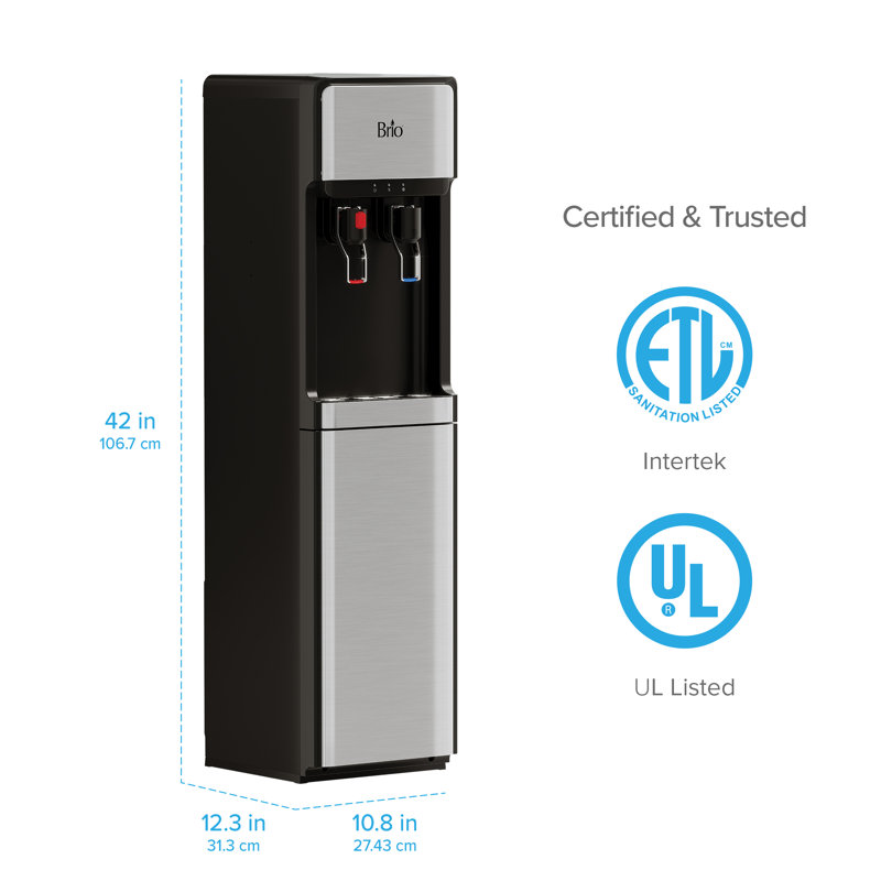 Brio Silver Free Standing Bottleless Filtered