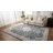 Floral Pink Non-Slip Washable Area Rug-293305047