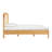 Tourmaline Natural Wood & Rattan Wavy Bed-99451702