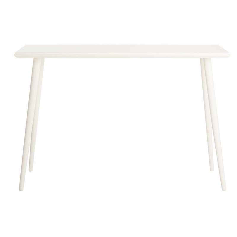 Adda 120.14cm Console Table, Distressed White