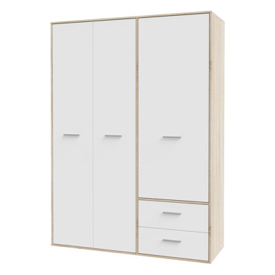 Mokkaro Manufactured Wood Wardrobe