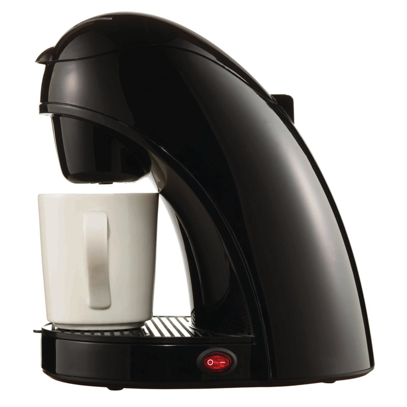 Cafetière à simple tasse brentwood appliances, Noir