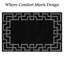 Oriental Machine Tufted Shag Area Rug-1175269456