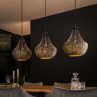 Aaronlee 3 - Light Water Hyacinth Pendant