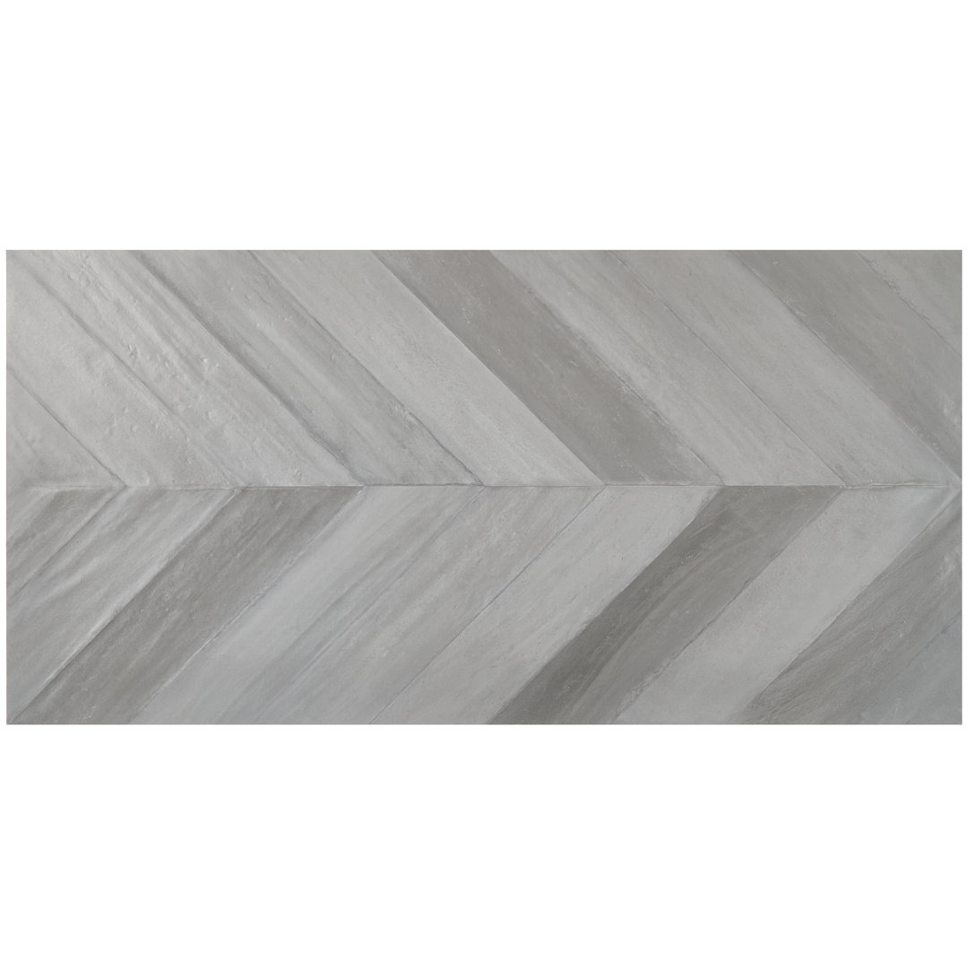 Nord 23" x 47" Porcelain Stone Look Wall & Floor Tile Bond Tile 