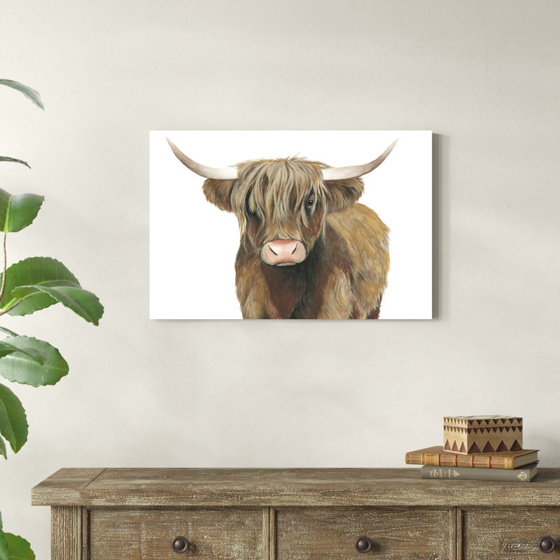 Bétail Highland II, H 20 po x l 30 po x P 1,25 po