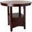 Stylish And Functional Dining Table With Built-In Lazy Susan And Storage