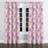 Boho Velvet Curtains - Orange Baldina Grommet Curtain - 1 Panel-554654462-554654463