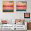 «Kittanning Minimalistic Sunset Pendant The Full Moon IV», reproduction sur toile-1403811691-1403811690
