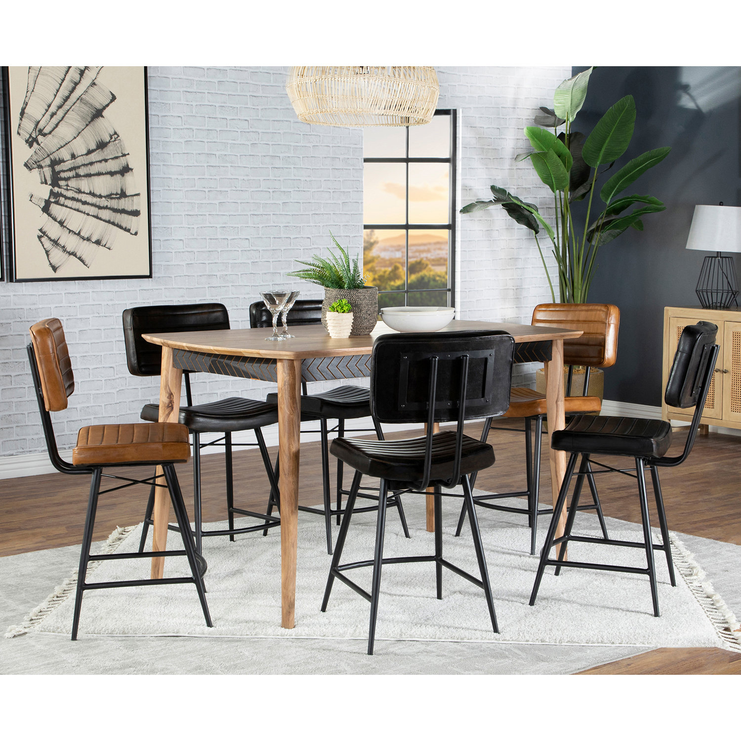 Rosenzweig 7 best sale piece dining set