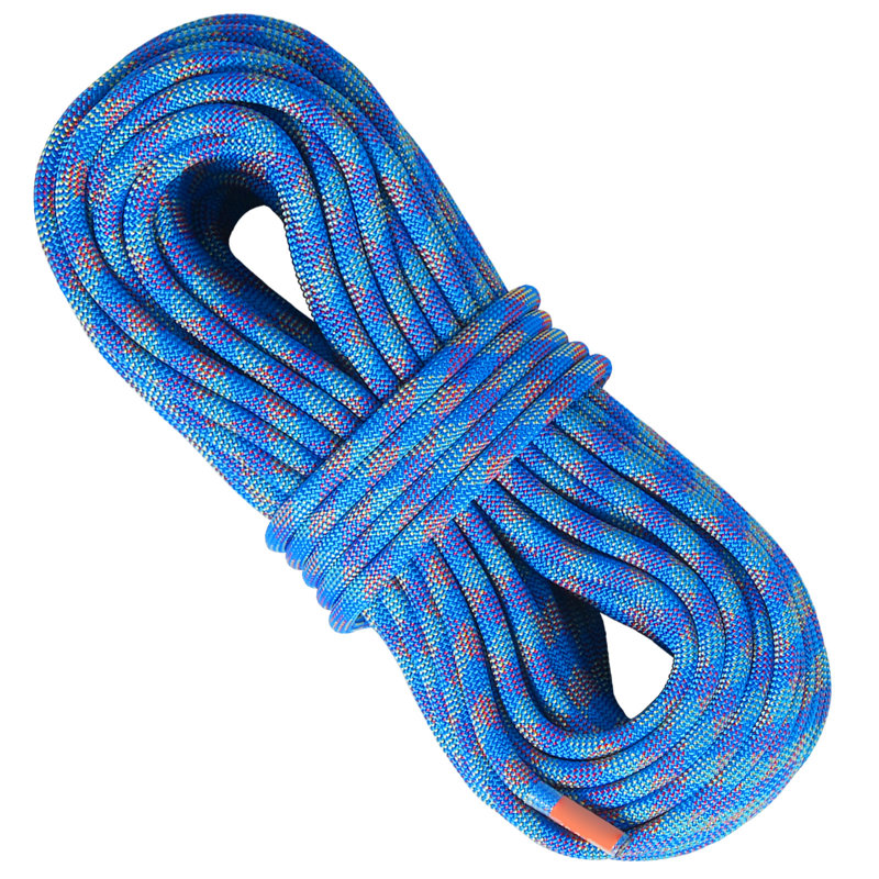 10.2mm Dynamic Climbing Rope, 40M(131ft) Outdoor Rock Climbing Rope 25KN Breaking Tension