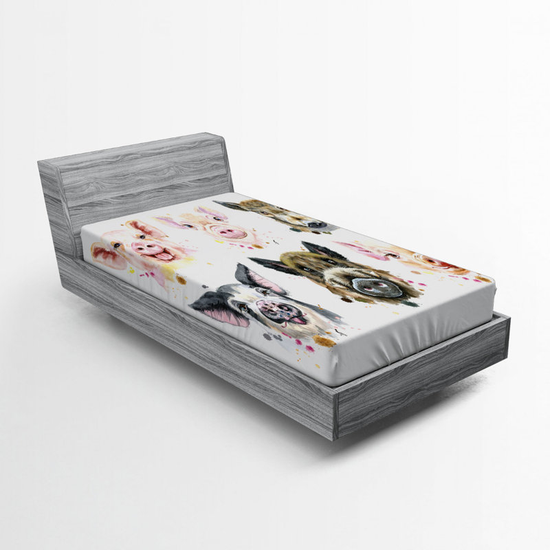 Microfiber Fitted Sheet, Twin Fitted Sheet