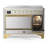 Majestic III Series 48 Inch Induction Range with 6 Induction Elements in Stainless Steel (Brass Trim)-124828827-124828826