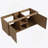 48" Wall Mounted Bathroom Vanity ,Soft Closing Door Hinge