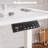 ONE PIECE Height Adjustable Standing Desk With Memory Smart Panel Office Electric Standing Computer Desk With USB Charge-1060843607-1060843552